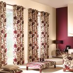 Modern Living Room Curtains Picture