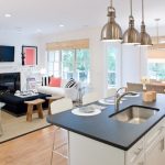 kitchen dining and living room design luxury open kitchen floor plans 1