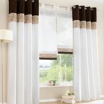 Hot Modern Curtains White Sheer Blinds Tulle Living Room Curtains for kitchen Screening Cortina the middle