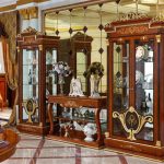 2014 classic showcase furniture antique display showcase 1