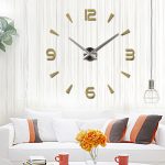2016 new wall font b clock b font reloj de pared quartz watch living room large