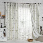 Beautiful Floral Country Style Living Room Curtains CTMAKT150402014942 1