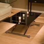 extraordinary living room tempered rectangle black glass coffee table design featuring x shaped stainless steel legs on laminate floor as well as rustic coffee tables plus clear coffee table 1