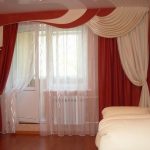 modern classic curtains for living room with luxury interior