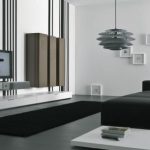 modular living room wall mount LCD TV cabinet design ideas 1